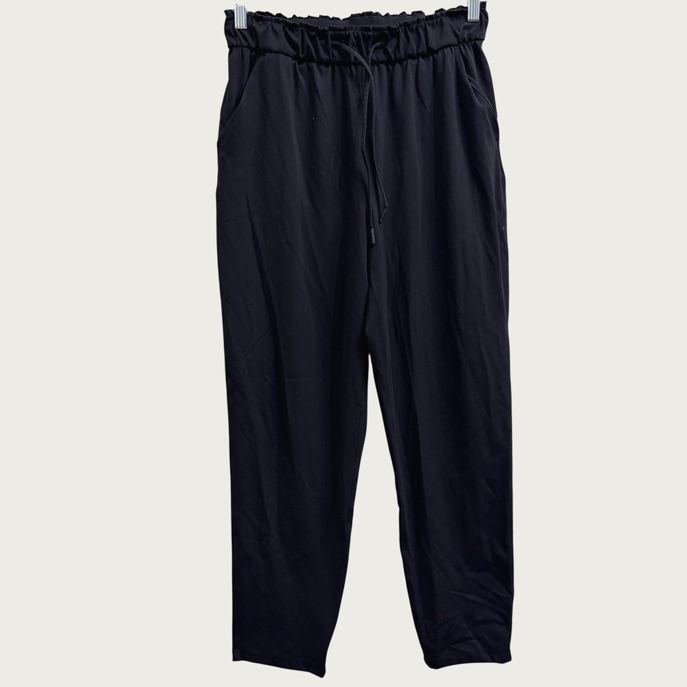 Lululemon Keep Moving Pant 7/8 High Rise Black Size 8 W5DCFS Travel Commute